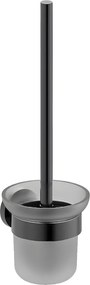 Luisa szczotka toaletowa z uchwytem metalicznej szarości - Essebagno