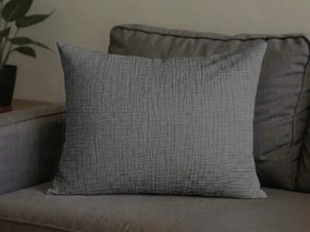 Poszewka na poduszkę muślinową MUSSARI 50x70 cm, szara