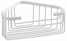 GEDY 2483-02 Smart półka narożna pod prysznic, 20 x 8 x 15,1 cm, biały