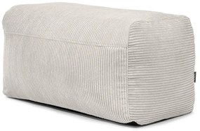 Kremowy sztruksowy worek do siedzenia Plus 100 Lounge – SLOWDOWN