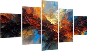 Obraz - Tekstura koloru (125x70 cm)
