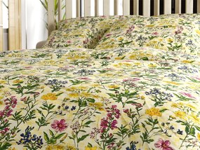 PrzytulneMieszkanie.pl PrzytulneMieszkanie.pl Pościel z kory HERBELLE kolorowa Rozmiar pościeli: 70 x 90 cm | 140 x 200 cm