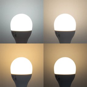 Zestaw 5 inteligentnych żarówek LED E14 G45 Opal RGBW 4,9W 470 lm 2700-6500K