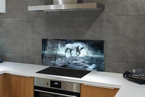 Panel nad Blat Kuchenny Jednorożec w Blasku Księżyca