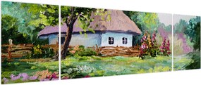 Obraz - Domek (170x50 cm)