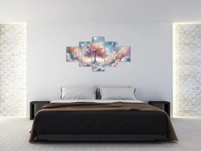 Obraz – Drzewo życia w chmurach (125x70 cm)