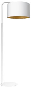 Lampa stojąca ARDEN 1xE27/60W/230V biała/złota