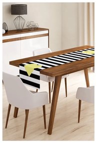 Bieżnik 45x140 cm Black Stripes – Minimalist Cushion Covers