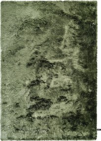 Miękki dywan shaggy w kolorze zielonym Whisper