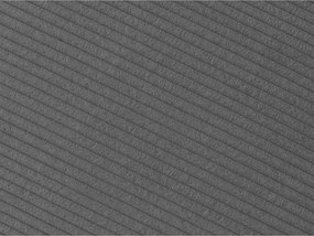 Ciemnoszara sztruksowa sofa 242 cm Giorgia – Bobochic Paris