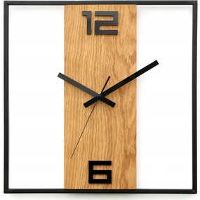 Zegar na ścianę nowoczesny do salonu sypialni cichy kwadratowy efektowny