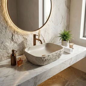 Umywalka nablatowa Rea Bianka