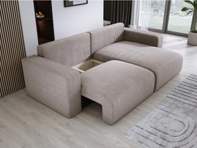 Narożnik wolnostojący CARL Prawy w tkaninie POSO 002