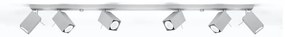Szara lampa punktowa 6x118 cm Toscana – Nice Lamps