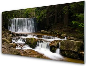 Panel nad blat kuchenny Ukryty Wodospad w Gęstwinie