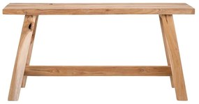 Brązowa drewniana ławka ogrodowa Barcelona – House Nordic