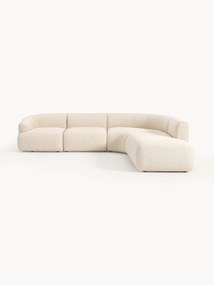 Narożna sofa modułowa Bouclé Sofia (4-osobowa)