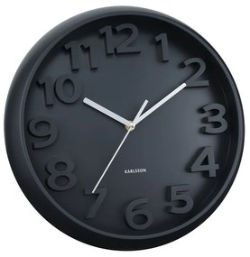 Zegar ścienny ø 33,5 cm Elevated Classic Numbers – Karlsson