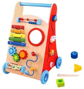 Tooky toy wielofunkcyjny chodzik pchacz panel edukacyjny dla dzieci