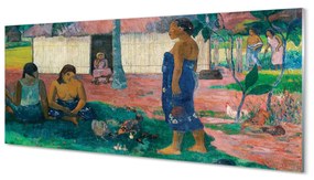 Obraz akrylowy No te aha oe riri (Dlaczego jesteś zły?) - Paul Gauguin