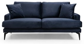 Ciemnoniebieska sofa 175 cm Papira – Balcab Home