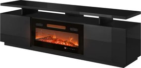 Szafka RTV Aniceto z kominkiem