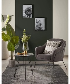 Szary fotel Brida – Kave Home