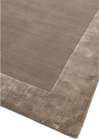 Brązowy dywan z mieszanki wełny tkany ręcznie 200x290 cm Ascot – Asiatic Carpets