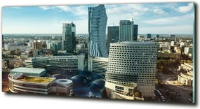 Fotoobraz na ścianę szklany Warszawa Polska