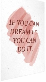 Plakat You Can Do It 21x30 cm bez ramy bez marginesu ARTGEIST B