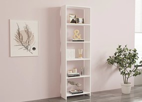 Wysoka biblioteczka AVELIS, biała