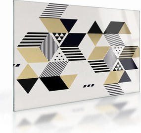 Obraz na szkle - Kształty geometryczne N⁰1 (70x50 cm)