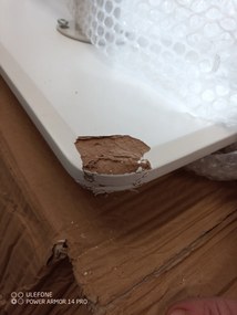 PROMOCJA Biały stół jadalniany BERGEN 140x80 cm III. jakość