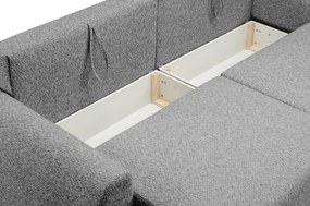 Sofa ALMI z funkcja spania i pojemnikiem SZARY EXCITE ME 13