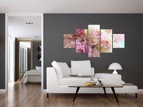Obraz - Piwonie (125x70 cm)
