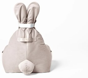 Beżowy dziecięcy worek do siedzenia Funny Bunny – The Brooklyn Kids