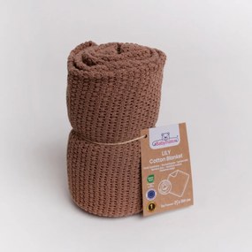 Babymatex Kocyk dziecięcy Lili mokka, 75 x 100 cm