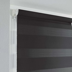 Czarna tekstylna roleta dzień i noc 60x90 cm Daynight – douceur d'intérieur