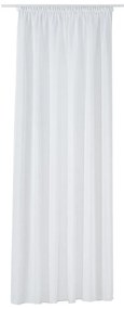Biała firanka 140x245 cm Perseide – Mendola Fabrics