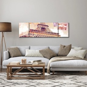 Obraz - Widok z Paryża (170x50 cm)