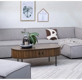 Stolik w dekorze dębu 60x120 cm Nola – Unique Furniture