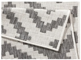 Szary chodnik dwustronny NORTHRUGS Malta, 80x345 cm