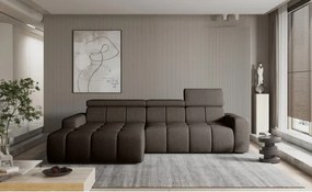 Narożnik ENZO S z elektryczną regulacją siedziska oraz z funkcją spania WERSAL