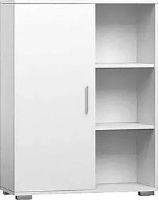 Biała komoda z drzwiczkami C6-T13
