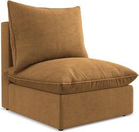 Moduł - z tkaniny strukturalnej - terakota - MANAO