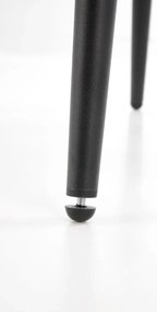 Krzesło tapicerowane K580 VELVET zielone HALMAR