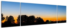 Obraz zachodu słońca (170x50 cm)