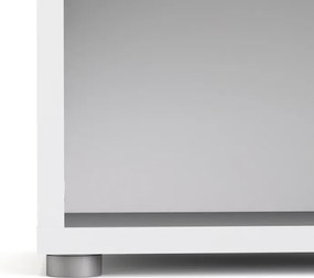 Regał do biura Prima 4 biały