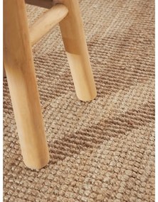Okrągły dywan z juty w naturalnym kolorze ø 160 cm Bouclé Jaipur – Hanse Home
