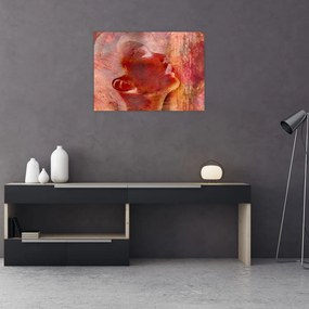 Obraz - Profil twarzy kobiety (70x50 cm)
